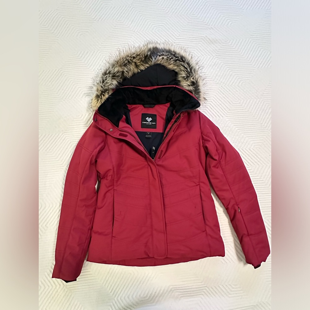 Obermeyer Tuscany II Insulated Jacket, Cranberry, Sz 4